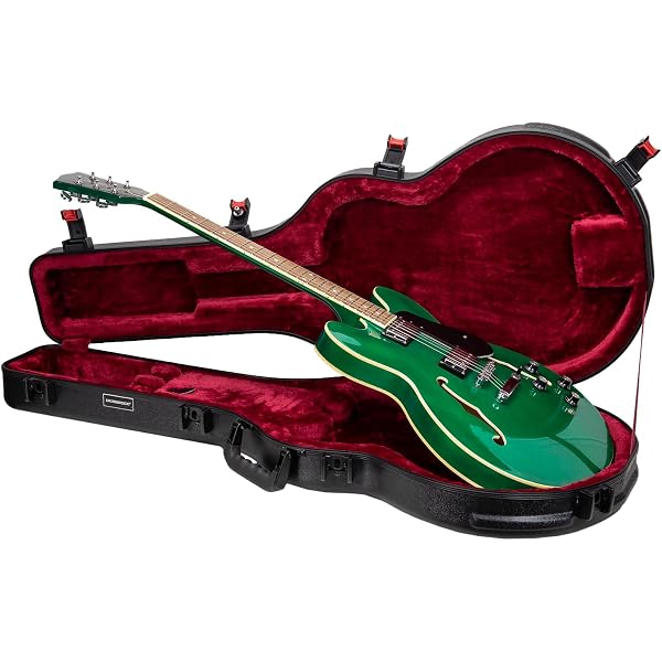 Amazon.com: Gibson ES-335 Hardshell Case Modern, Black : Musical